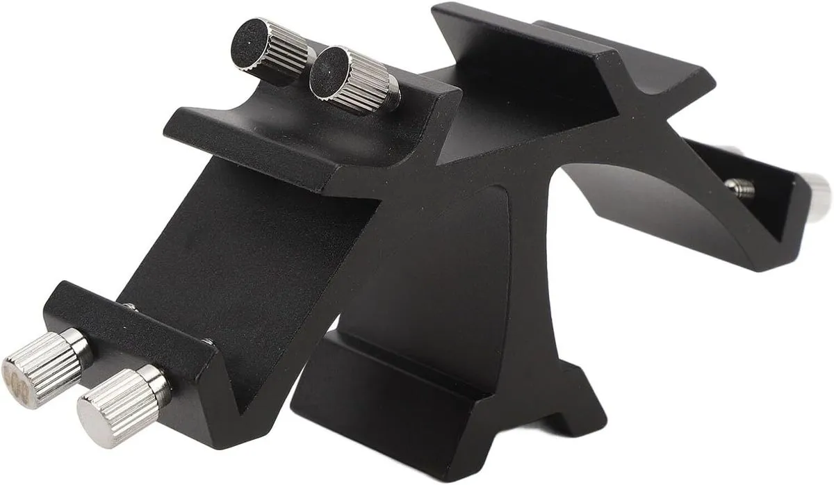Astronomical Telescope Fixed Slots Rack Sturdy Triple Finder Scope Mount