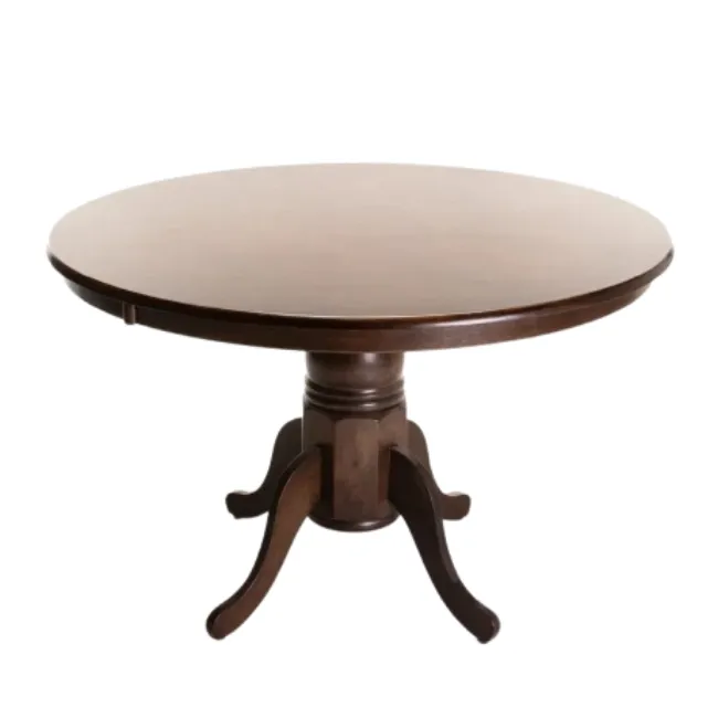Round Mahogany Dining Table - 120cm