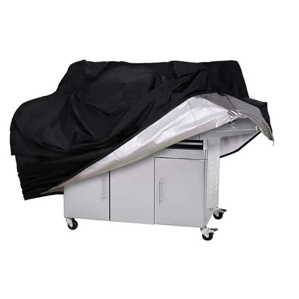 BBQ Grill Cover Waterproof 210D Cover Garden Courtyard Barbecue Protector M