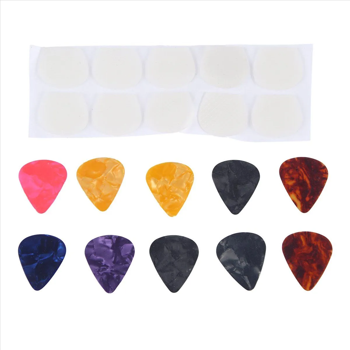 10Pcs Guitar Pick Grips 10 Picks Help You Hold Guitar Pick Tightly