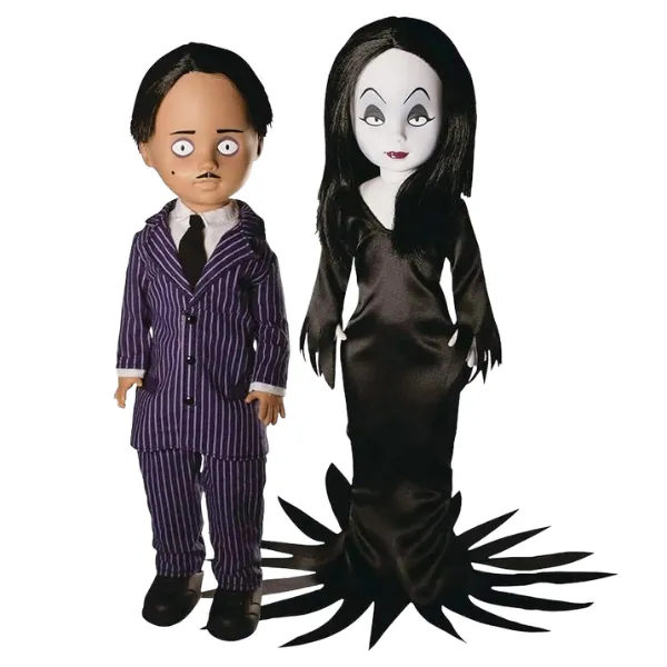 Gomez & Morticia - The Addams Family living Dead Dolls 2-Pack