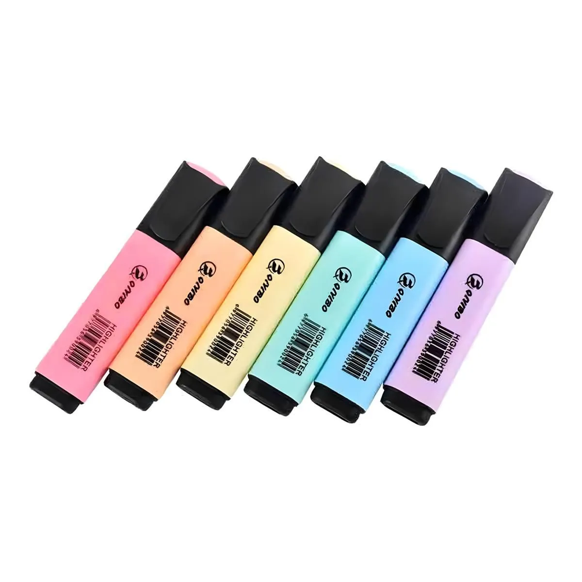 Highlighter Pen 6 Chisel Tip Markers Water Color Markers Kids Water Ink
