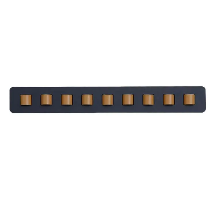 Bamboo Wall Mounted Sunglasses Organizer - Black