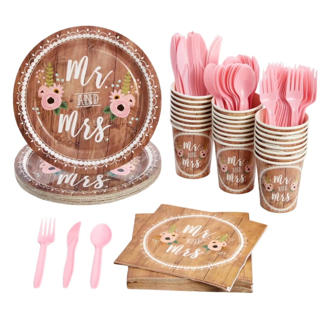Rustic Wedding Themed Party Supplies