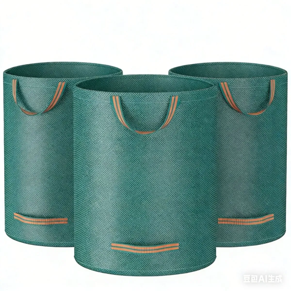 Garden Waste Bags with Handles,500L x 3 Pack Reusable Garden Sacks