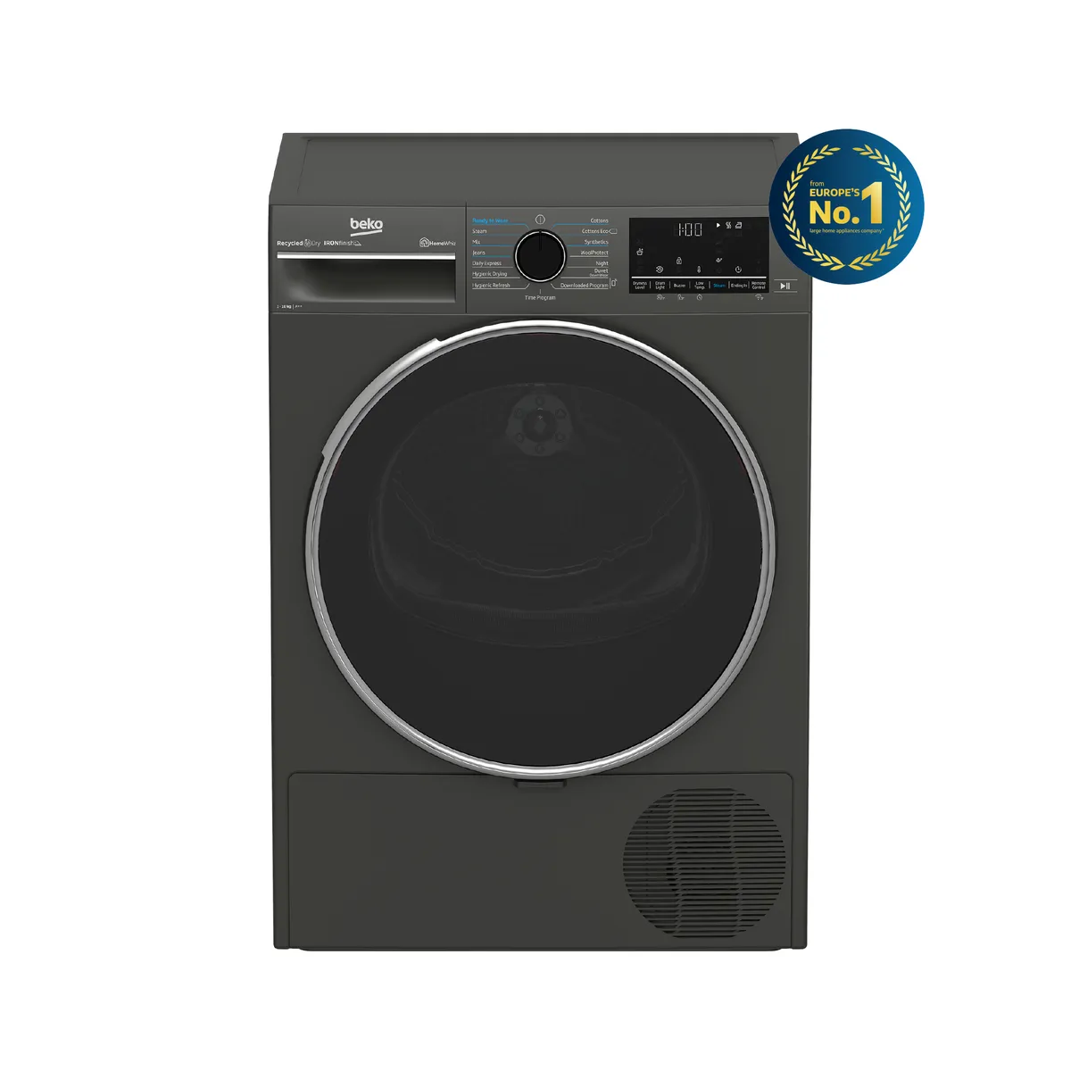 BEKO 10kg Heat Pump Tumble Dryer A++ Twilight Grey B5T44133W