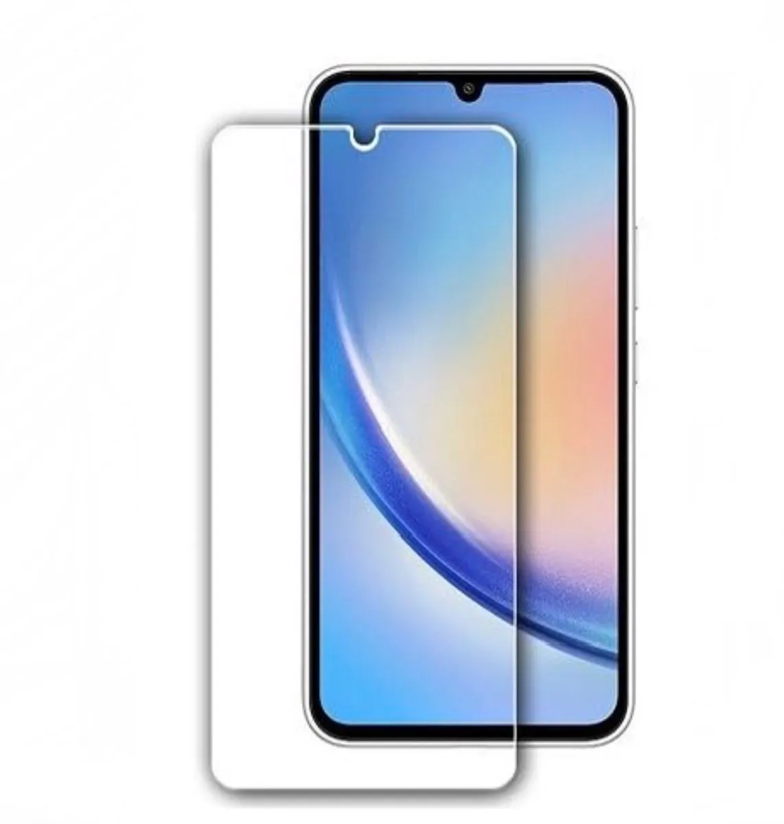 9H Tempered Glass Screen Protector For Samsung Galaxy A35 - Transparent