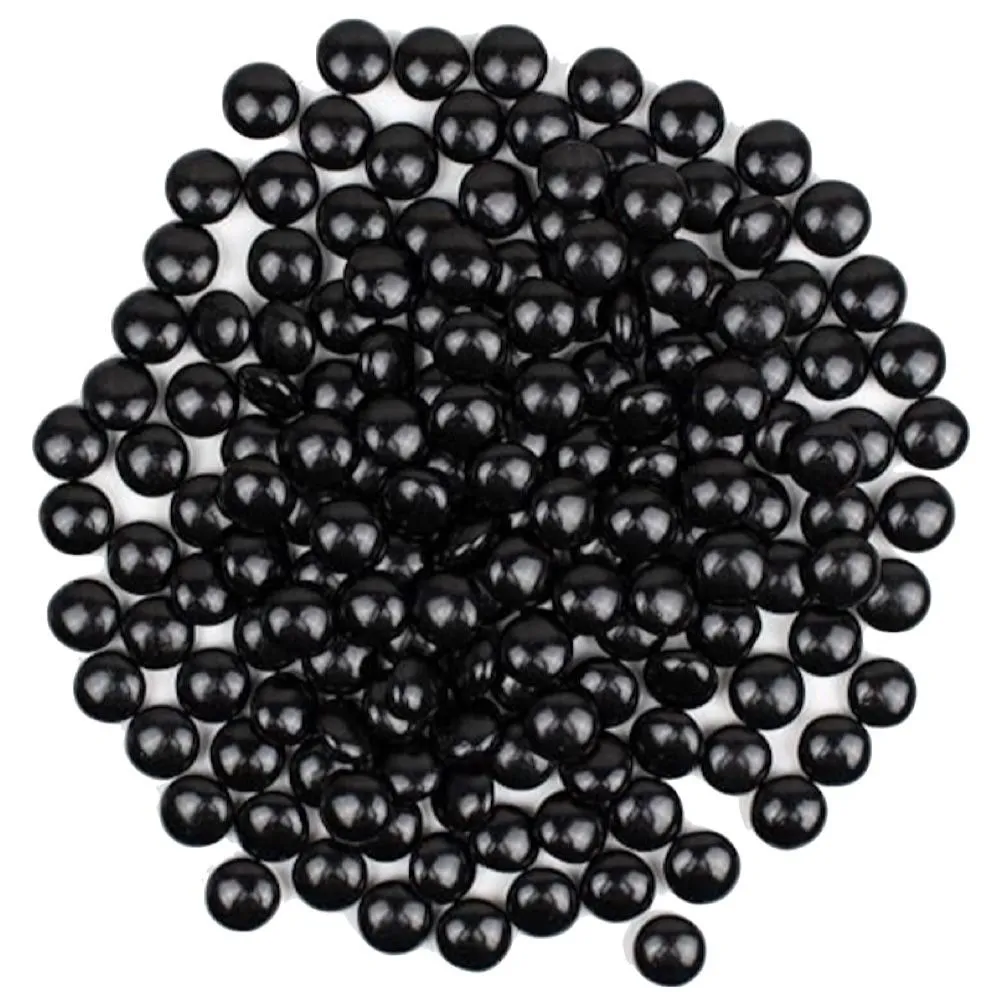 Camping 500 Pieces 8mm Brown Slingshot Pellets Precision Practice Pack - Black