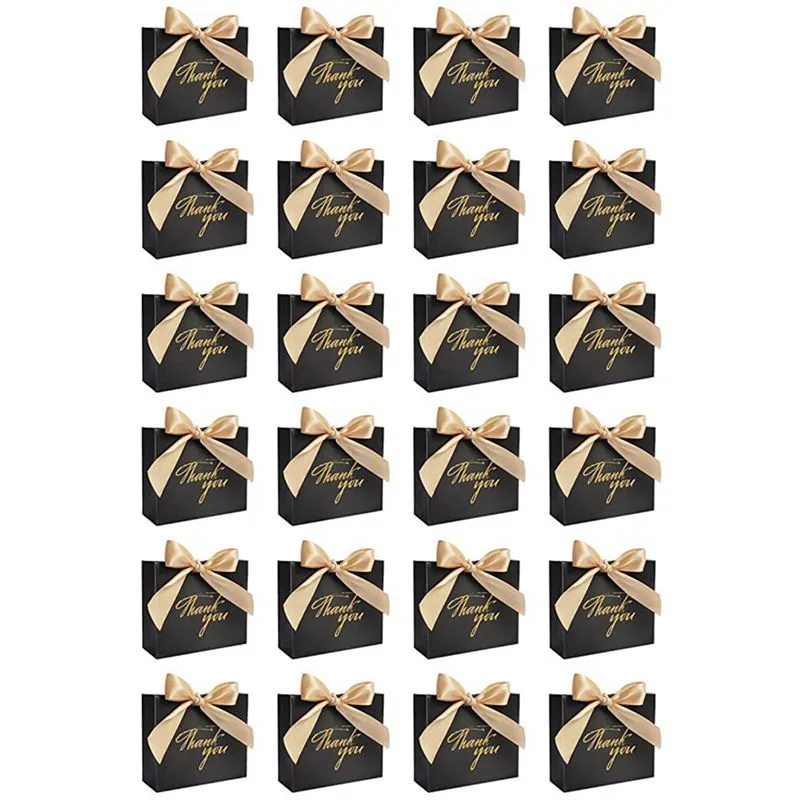 24Pack Small Thank You Gift Bag Party Favor Bags Treat Boxes A