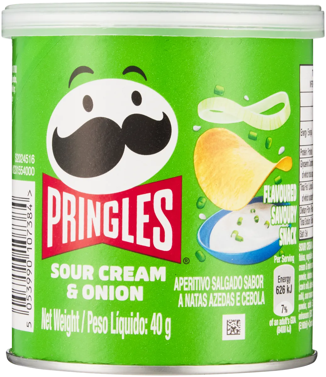 Pringles Sour Cream & Onion 40g