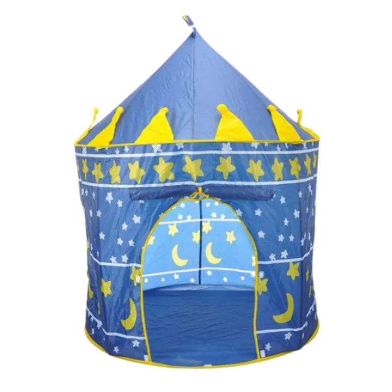 Castle Tent Portable Play Tent - Blue