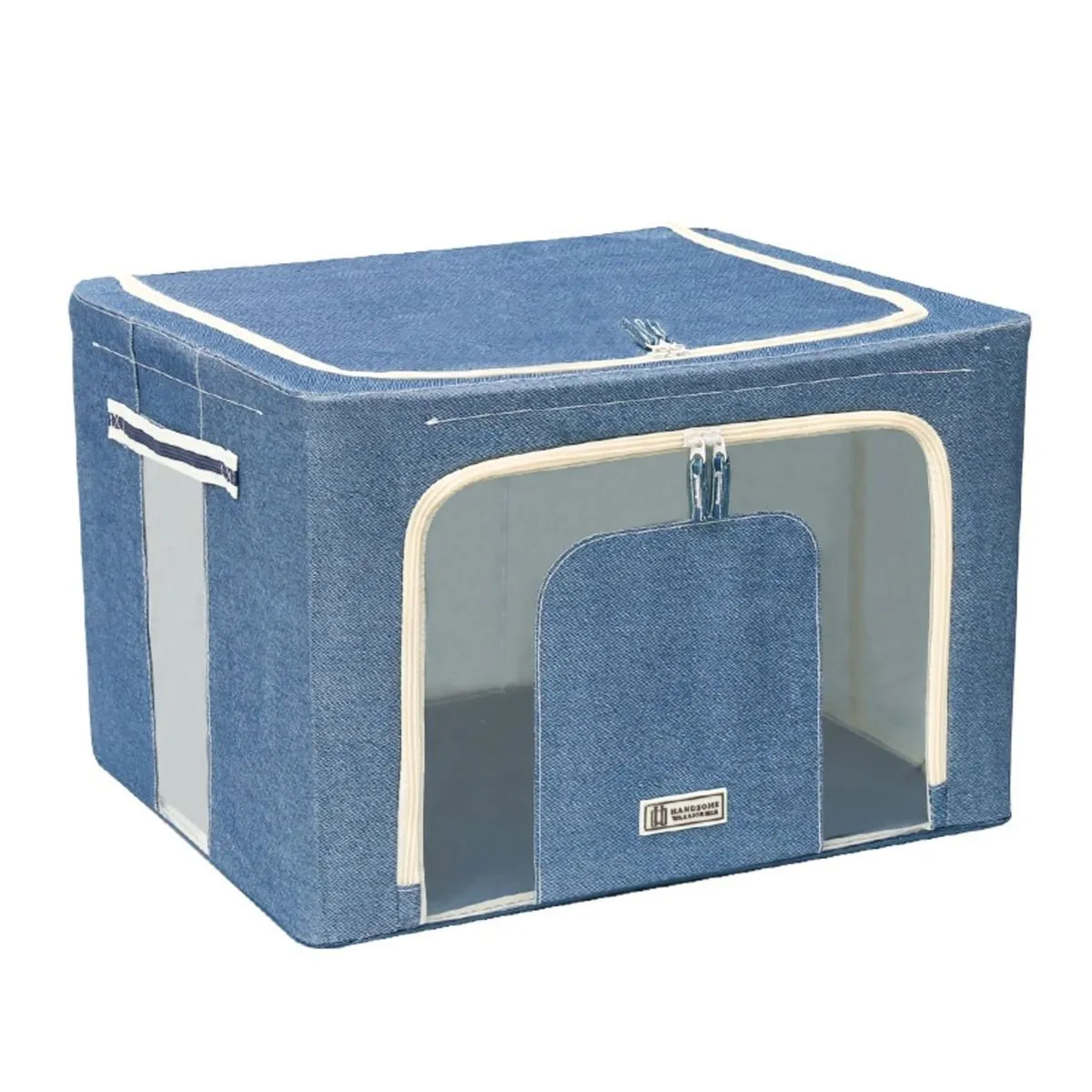 Waterproof Folding Storage Box with Steel Frame