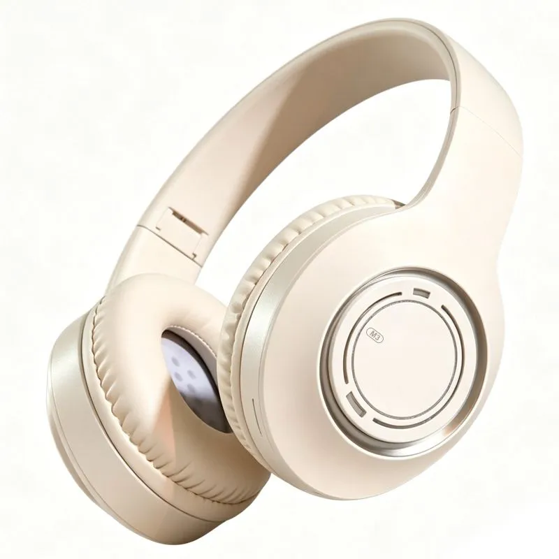 SENBO Bluetooth Wireless Headphones RGB HiFi Stereo ANC Over Ear Headset