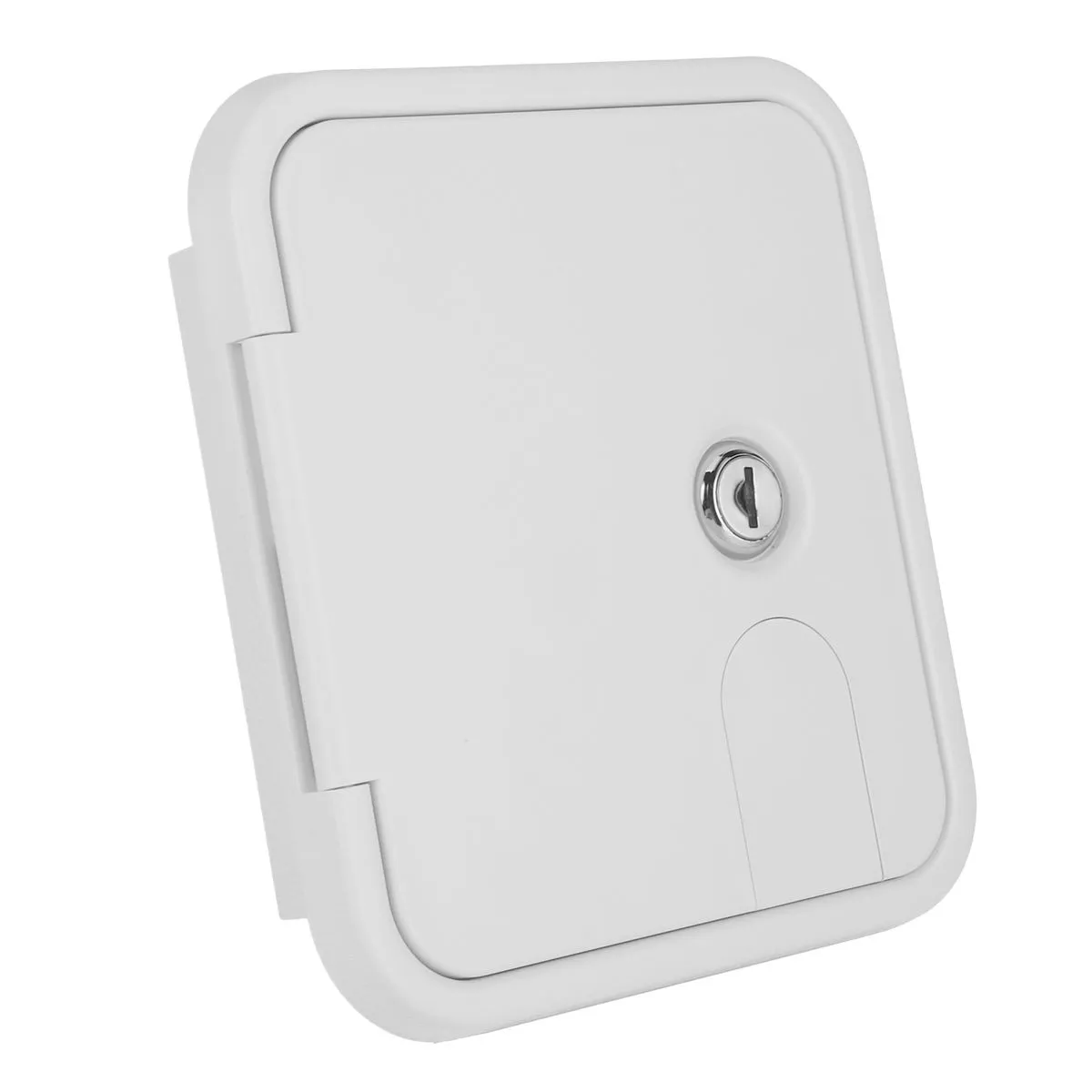 Locking RV Water Inlet with 12V Port for Trailers and Motorhomes