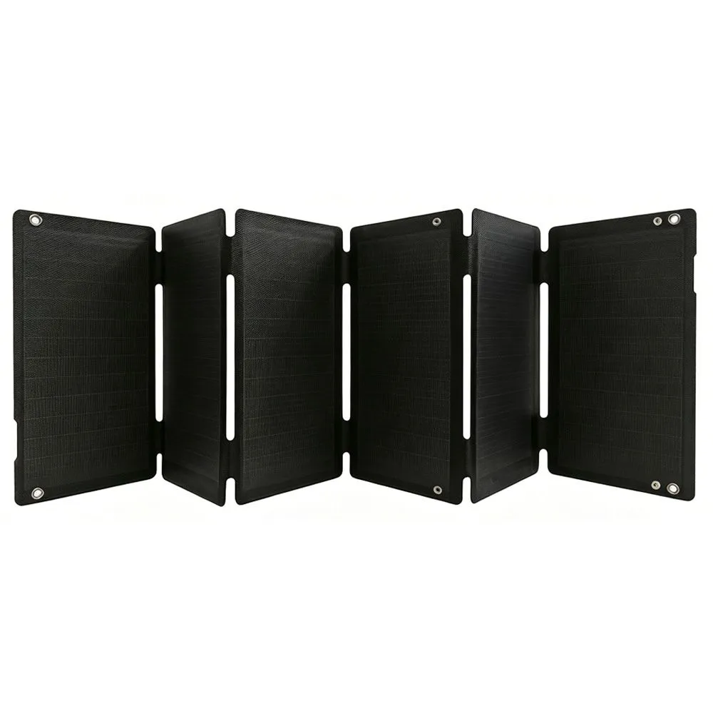 60W Foldable Portable Solar Panel - IP65 Waterproof with 3-Port Output Type