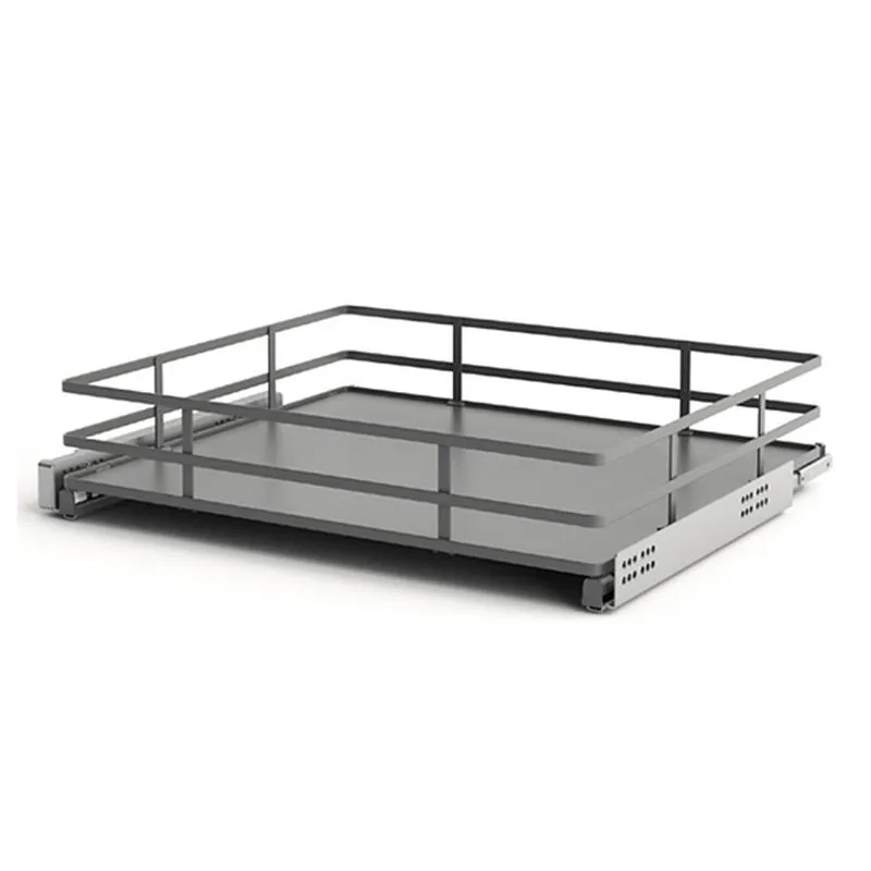 ROCO Pullout Full Extension Basket For Kitchen Cabinets 450mm