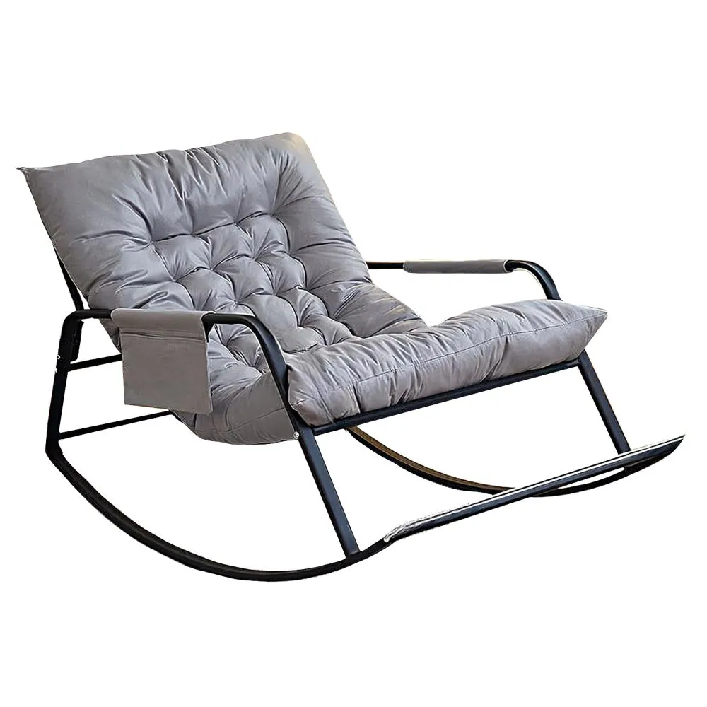 Decor Adjustable Single Person Modern Rocking Chair - 126cm