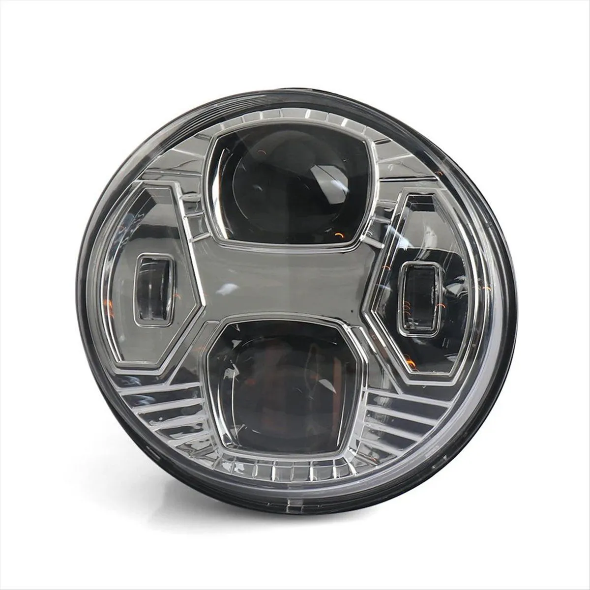 Motorcycle Accessories Front Led Headlight Compatible with Universal