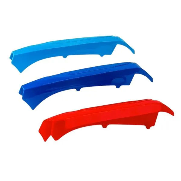 3-Color Grille Clip on Covers Compatible with BMW X1 2023 - 5 Rod Version
