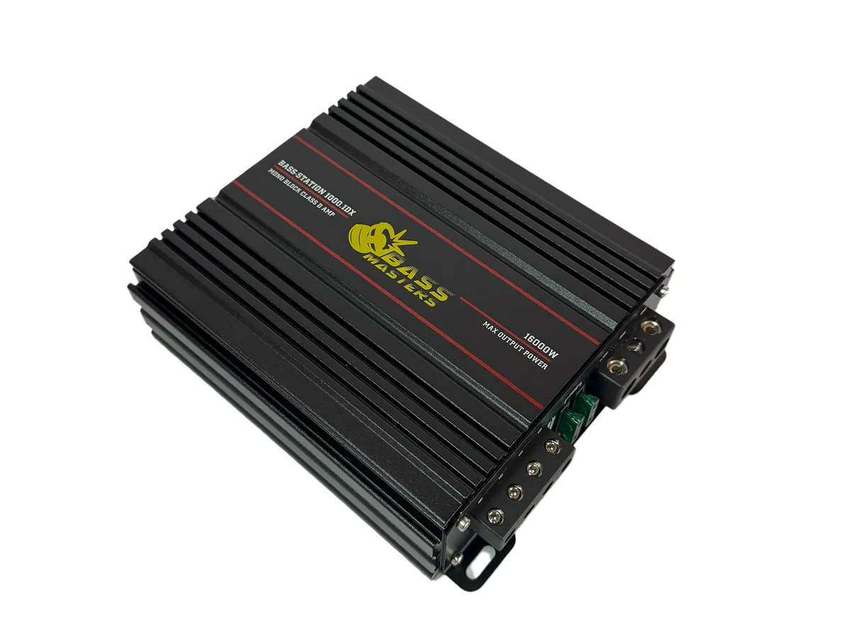 Bassmasters BASS-STATION 1000.1DX Monoblock Amplifier 16000W