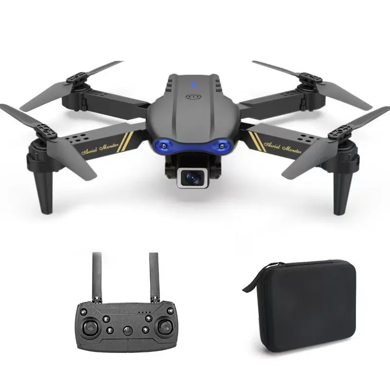 4K Dual-Camera Foldable Drone - High-Definition Aerial Photography - BLACK