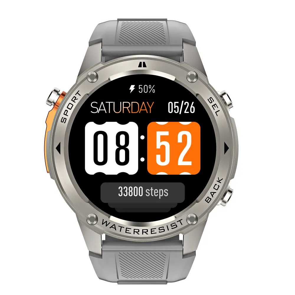 Heart Rate Monitors & GPS - 1.43" AMOLED Dual-Band GPS Sports Watch