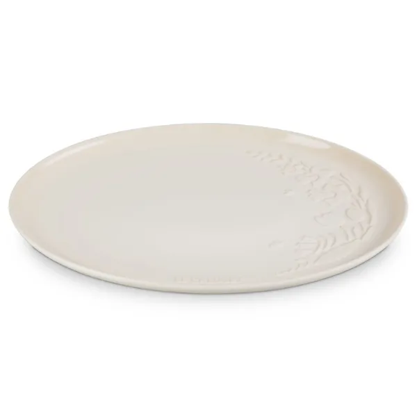 Le Creuset La Collection Jardin Oval Serving Platter - 36cm - Meringue