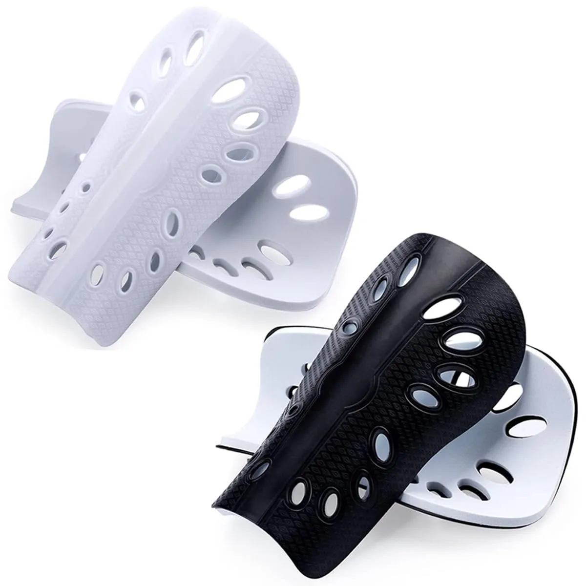 Soccer Shin Guards, 2 Pairs Soccer Shin Sleeves Superlight