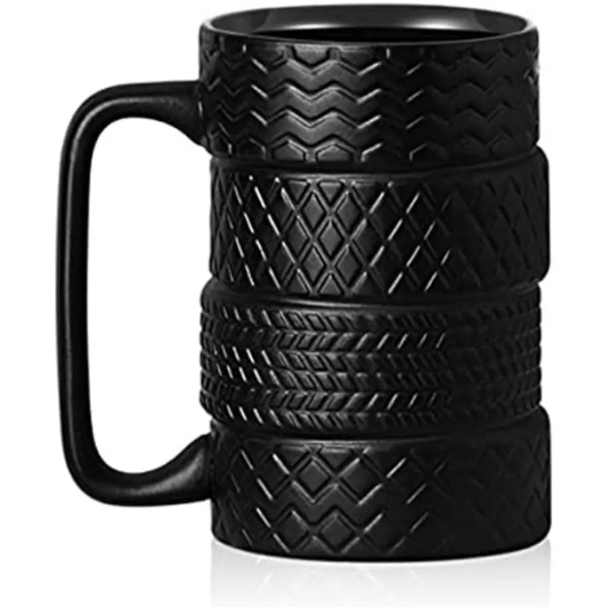 Mug Tyre Wheel Coffee Tea Cup Stainless Steel Best Gift for Car Lovers