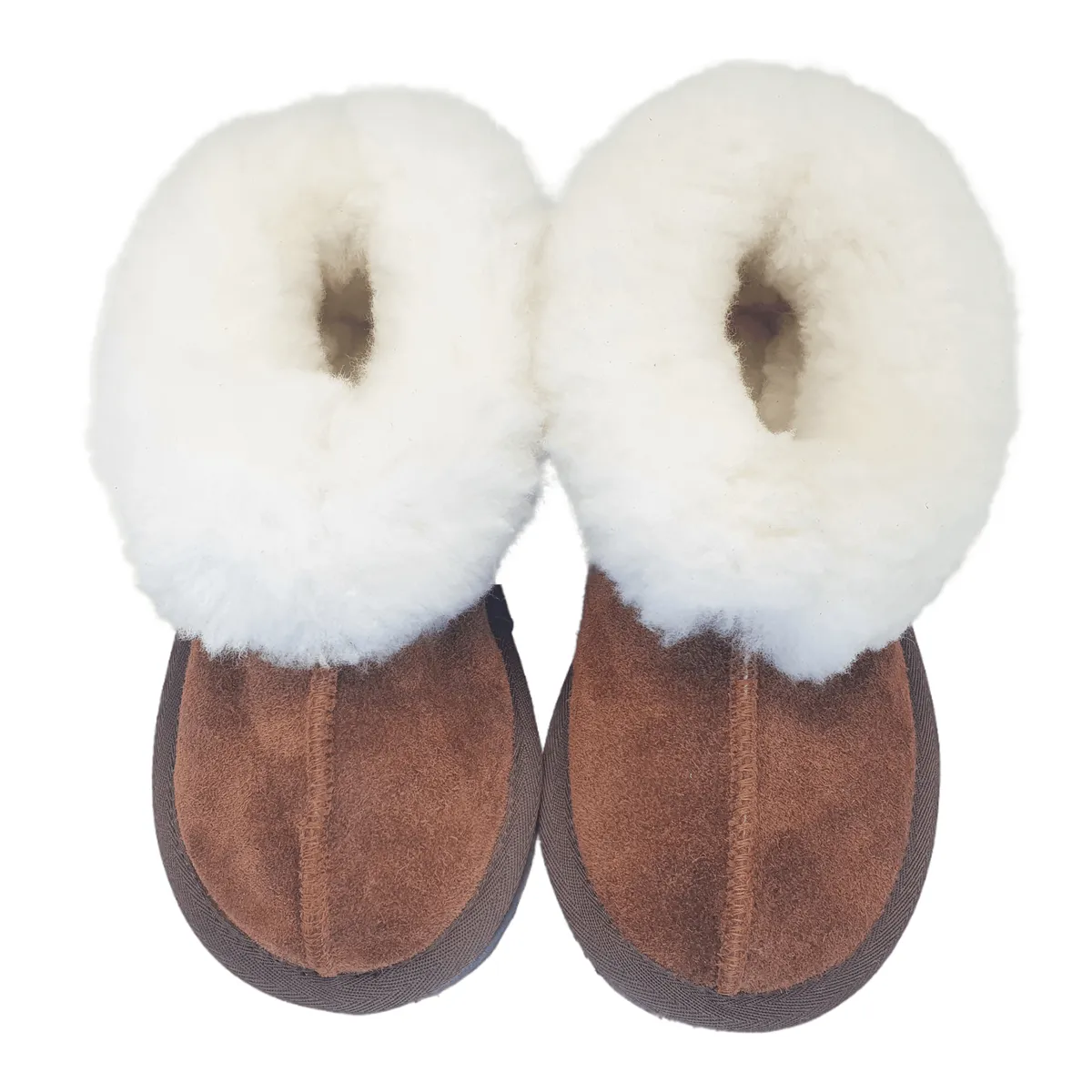 Snoogzzz Genuine Sheep Wool Slippers Unisex