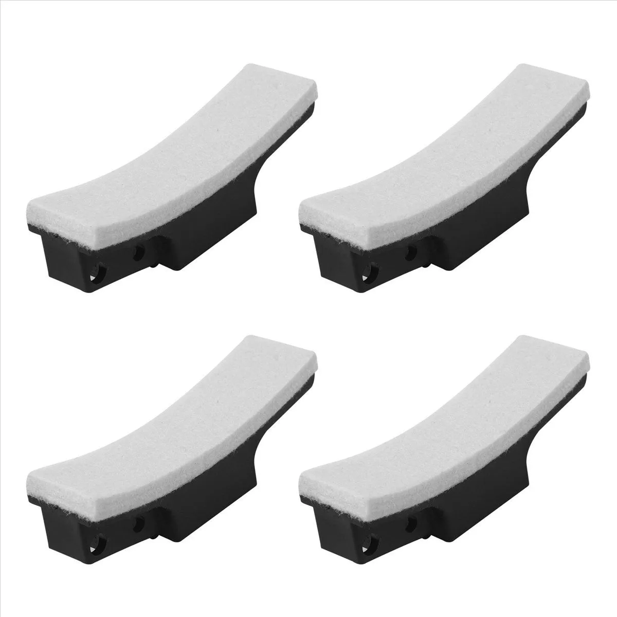 4X Exercise Bike Brake Pads Hairy Pad For Spinning Bike Brake Pads