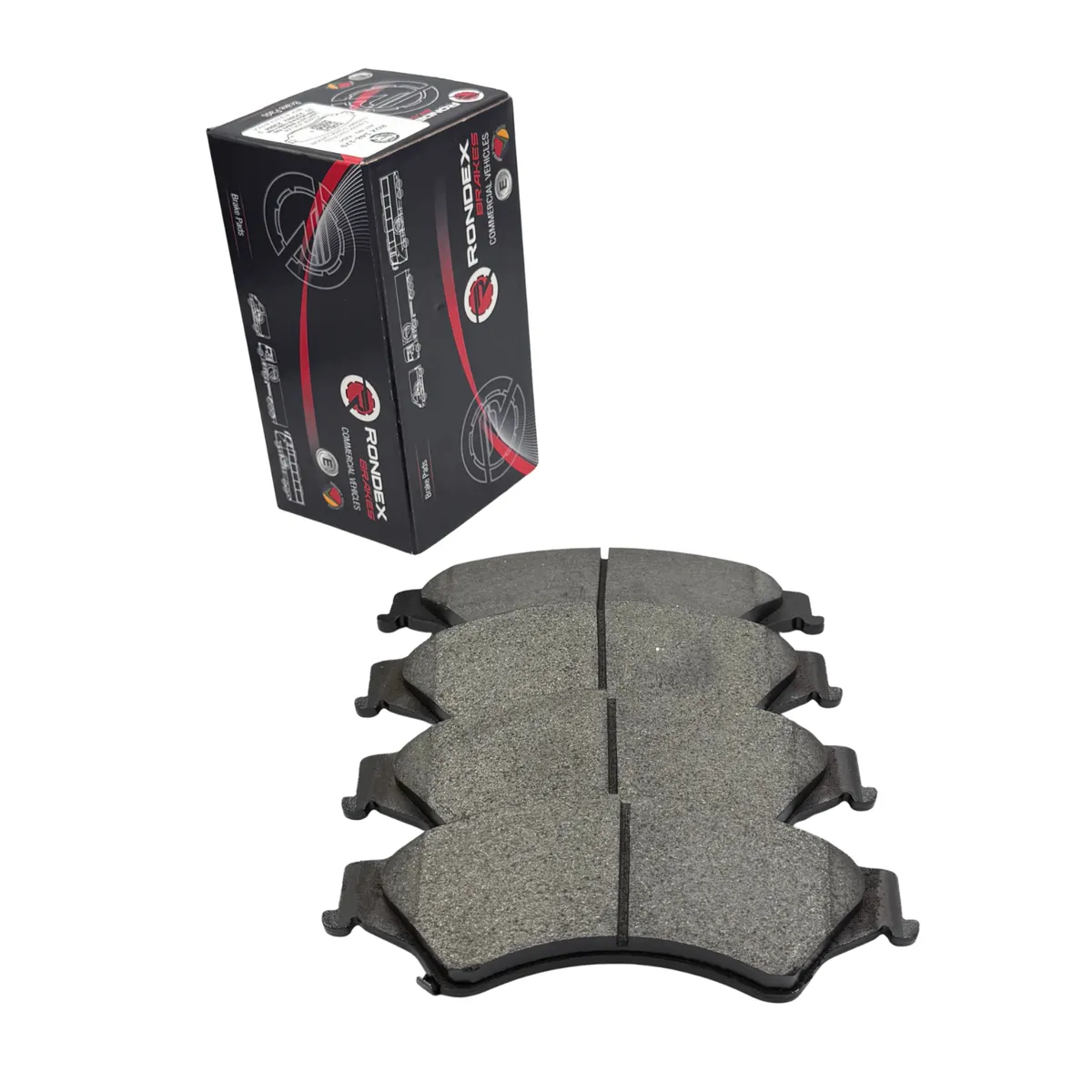 Rondex Front Brake Pads For: Ford Ranger 3.2 TDCI, 147Kw, 2011-2023