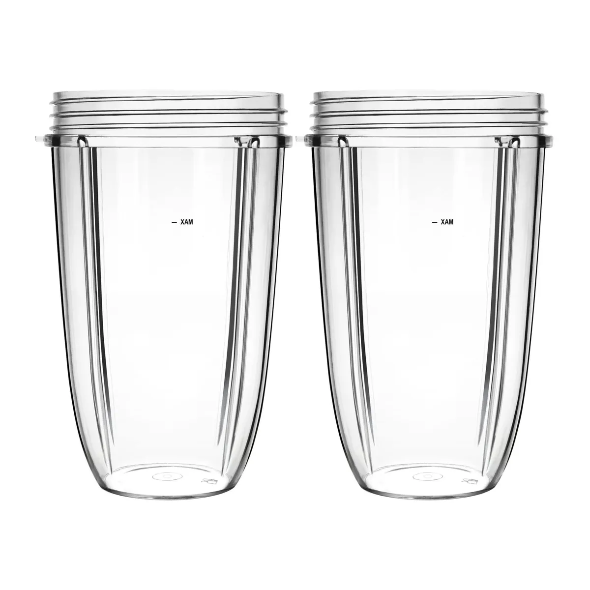 Tall Replacement Nutribullet cup (710ml) works with 600W and 900W - 2 Pack