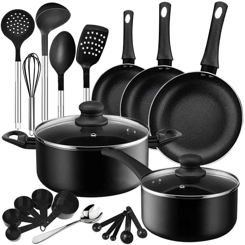 23 Piece Set - High Quality Aluminium Nonstick Cookware Sets