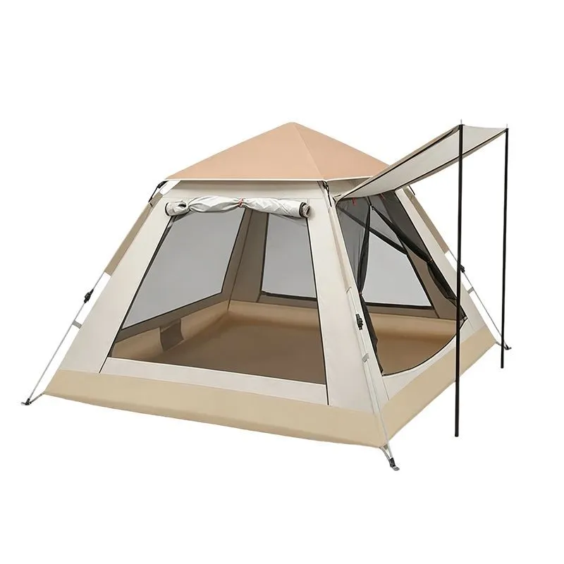 Outdoor Camping Tent for 3-4 People - Quick Opening Portable Tent