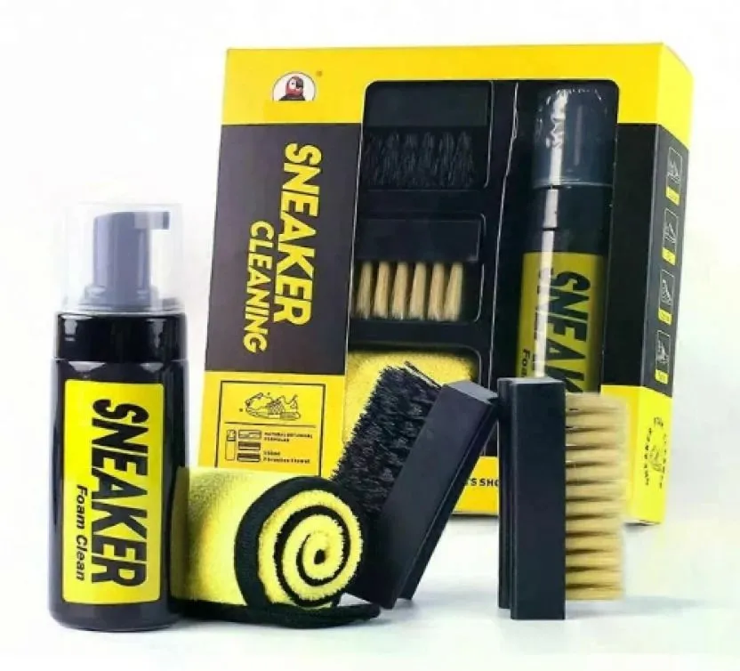 Foam Shoe Cleaner kit 150ml - Sneaker & Trainer Cleaner |Gentle & Effective