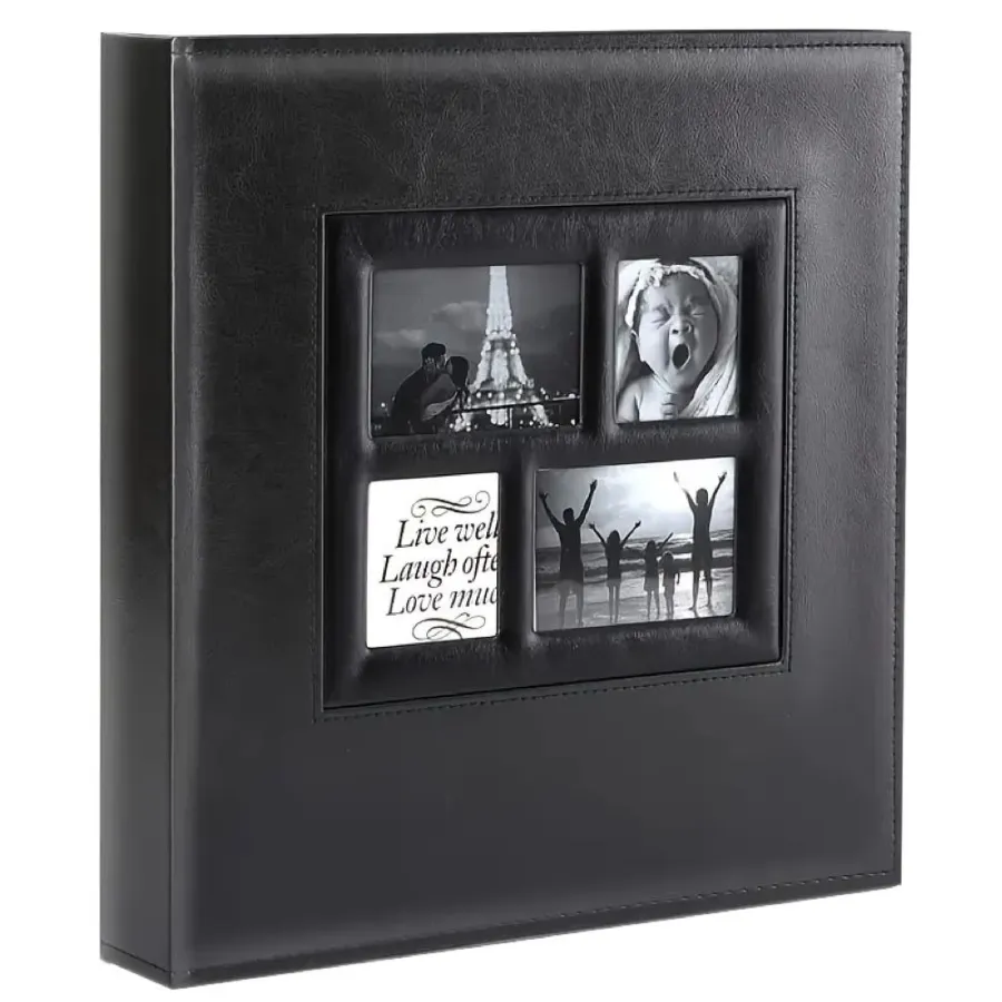 1000-Page DIY Scrapbook | Holds 4x6 Photos | Wedding, Anniversary, Travel