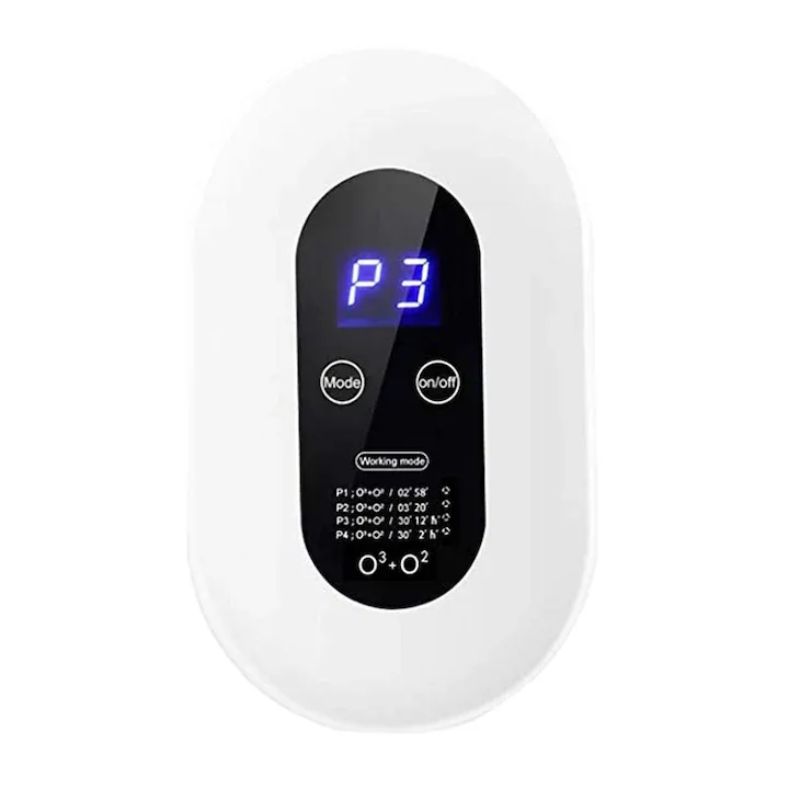 Ozone Air Purifier, Dual Sterilisation with Negative Ions and Active Oxygen