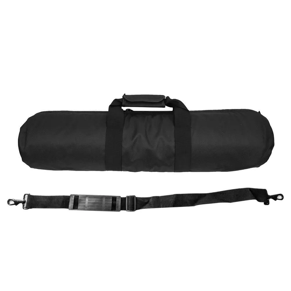 Black Nylon Thicken Tripod Bag Shoulder Carrying Pouch 60cm x 12cm