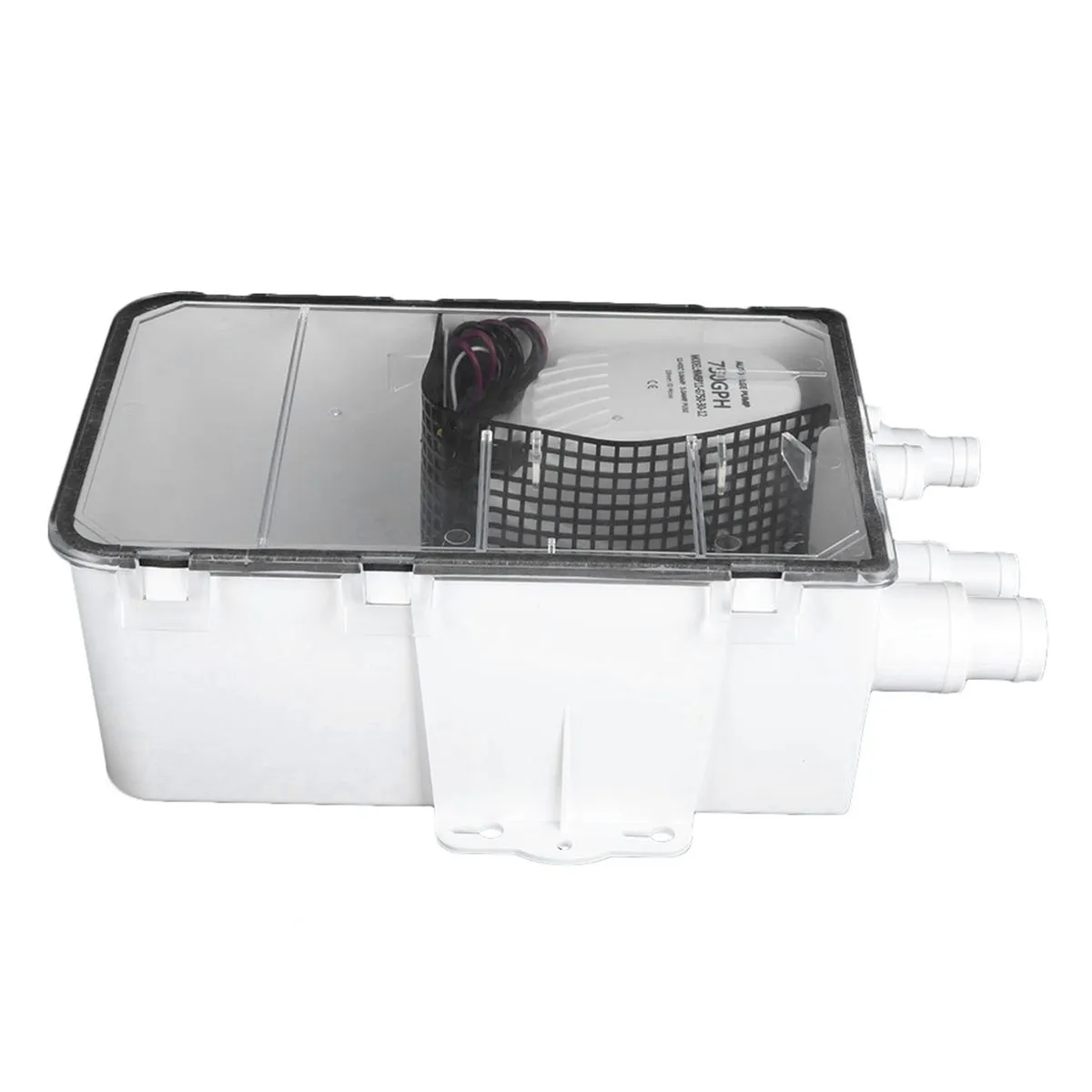 Marine Shower Sump Pump 12V 750GPH for Boat RV Bilge