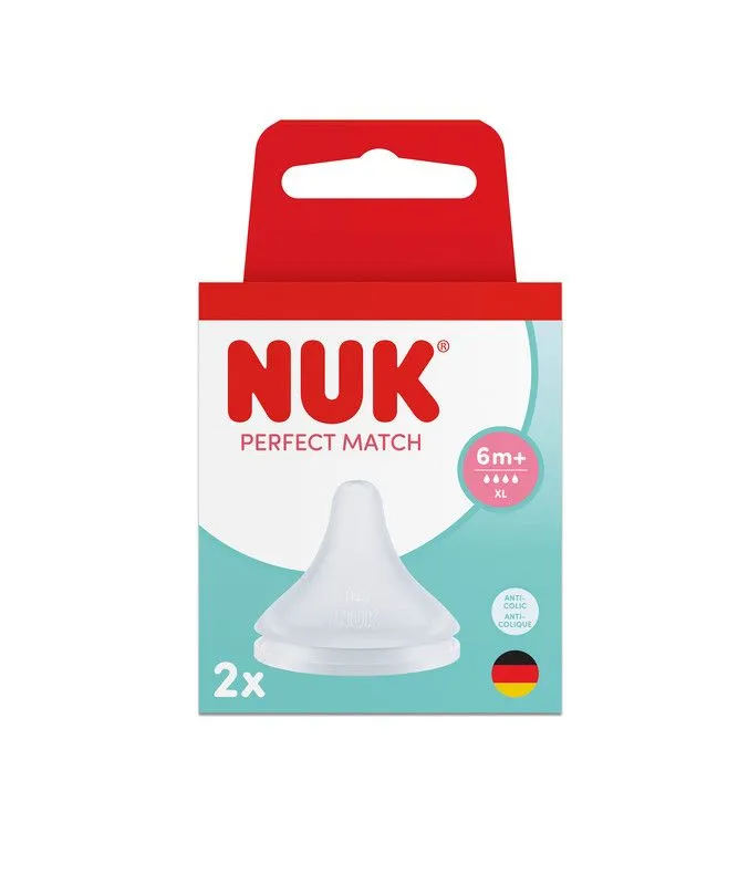 NUK Perfect Match Teat Extra Large 6 months+