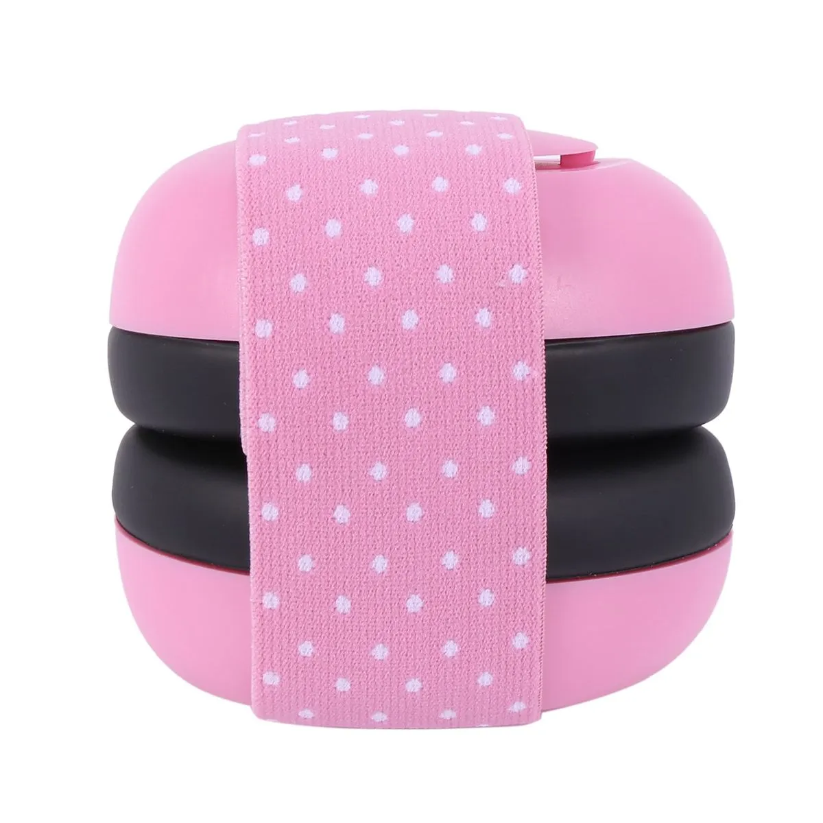 1 Pair Baby Anti-Noise Earmuffs Elastic Strap Protection Baby - Pink