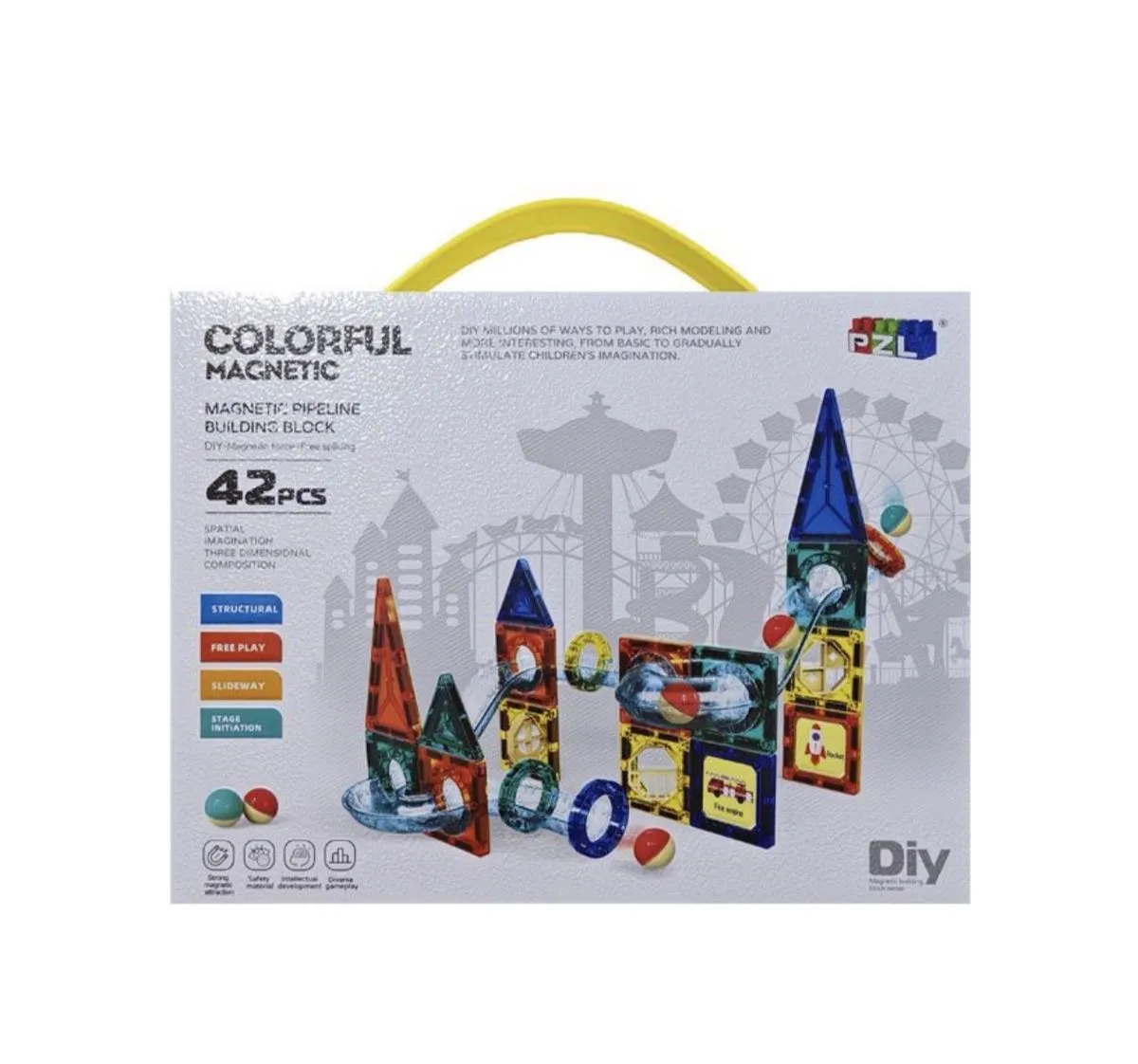 42 Pieces Magnetic Blocks