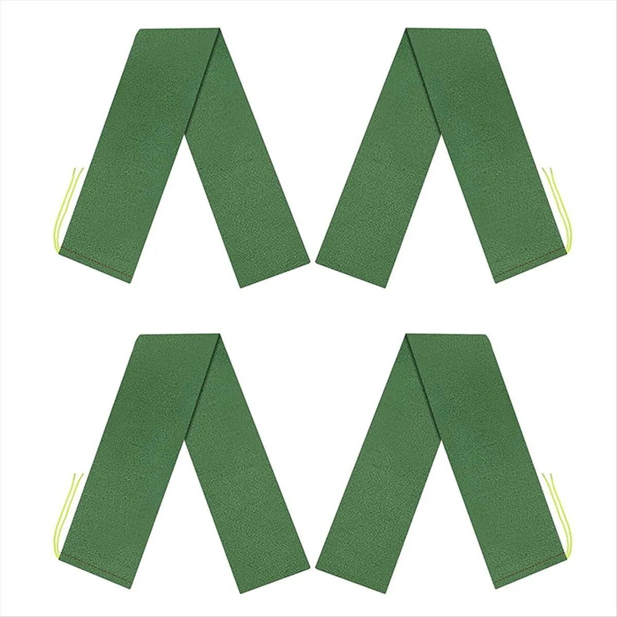 4 Pcs 6.89Ftx 5.9In Long Thickened Canvas Flood Protection Sand Bags