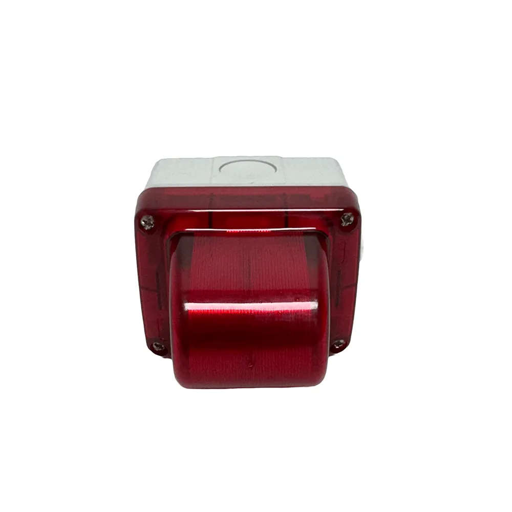 Gewiss - 27 COMBI Modular Enclosure (IP55 Grey with Red Diffuser)