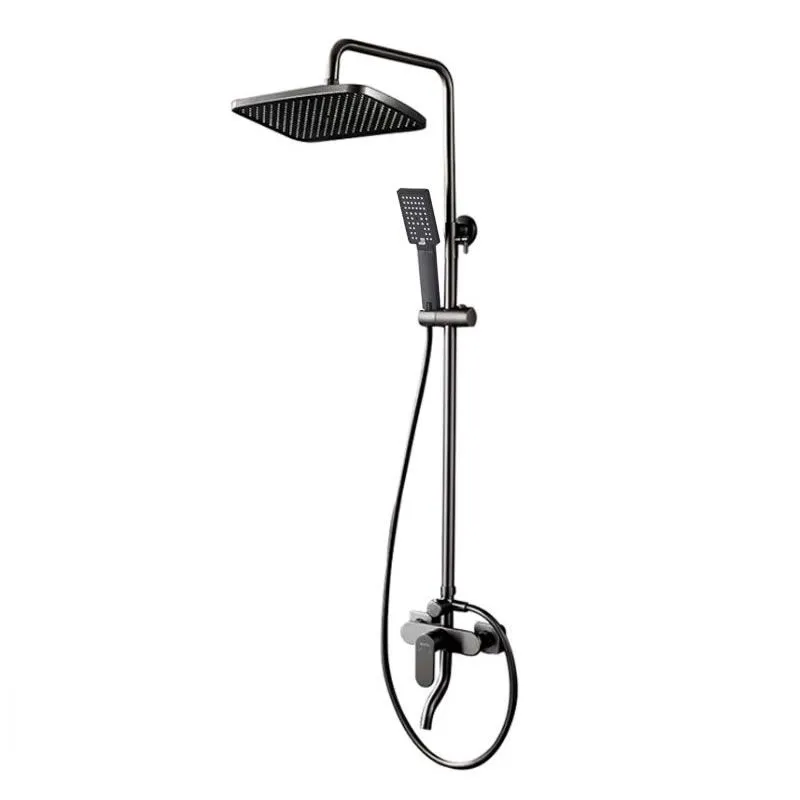 3-Way High Quality Bathroom Wall Mount Shower Mixer Faucet Set