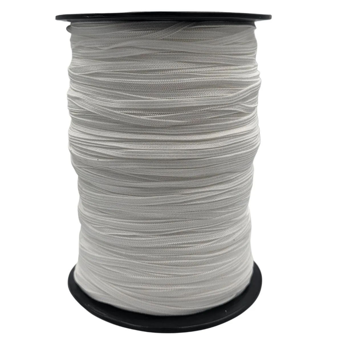 White Elastic Roll 6mm x 250m - Durable and Flexible