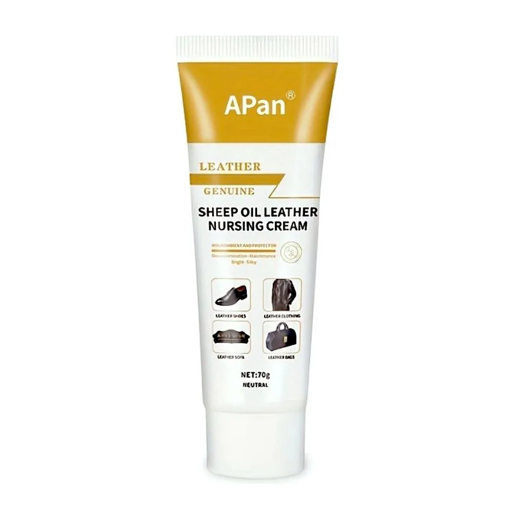 APan Leather Leather Sheep Oil Nursing Cream - Shoe Care - Netural