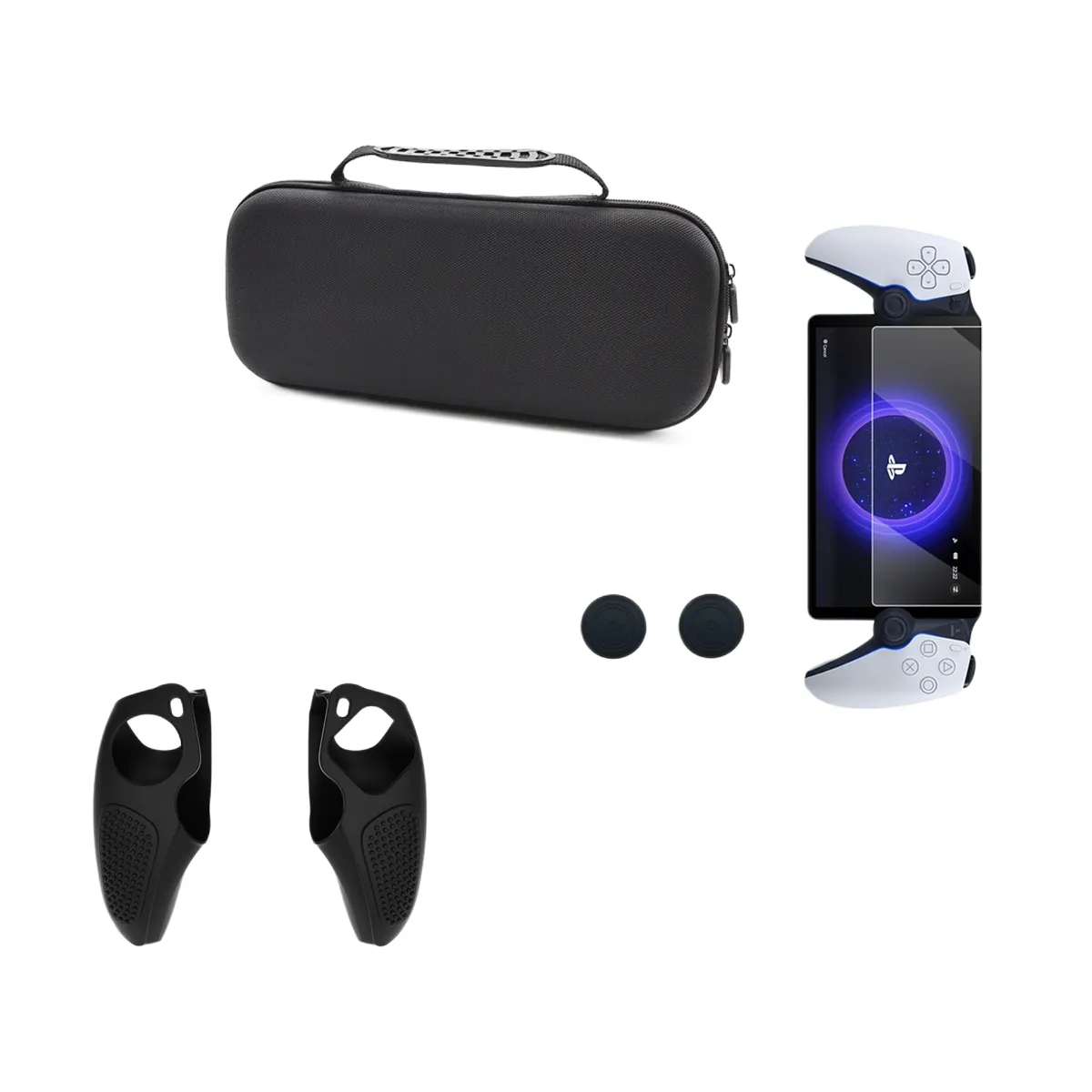 Suitable For PlayStation Portal And PS5 Storage Bag Protection Set