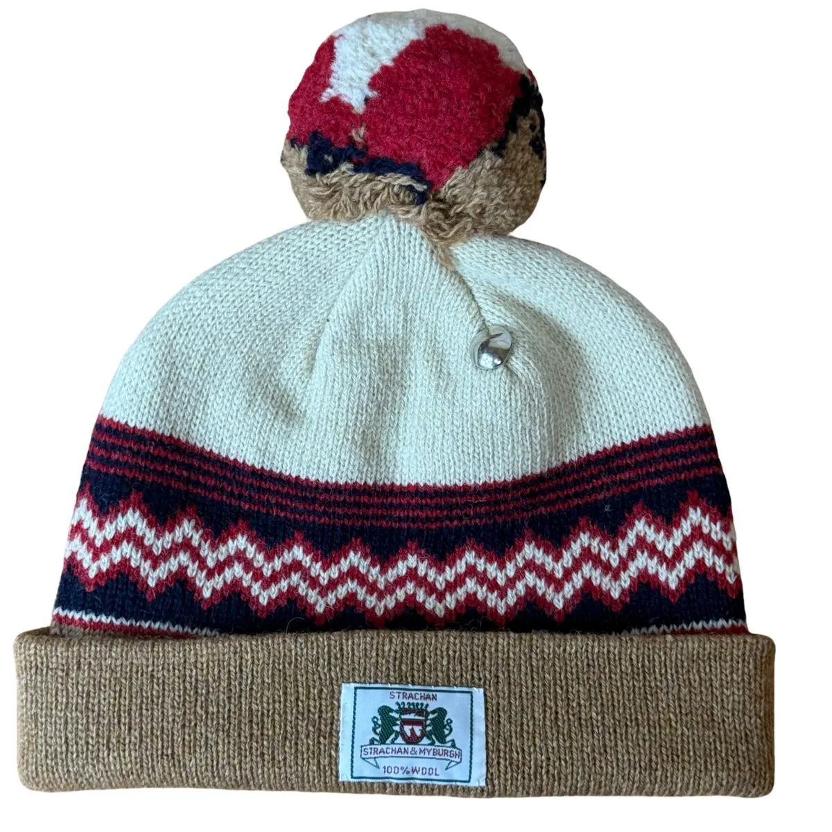 Strachan & Myburgh 100% Wool Knit Beanies - Twin Pack